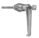 Cab Lock Handle, "L" Handle W/Lock, 2-1/2"L